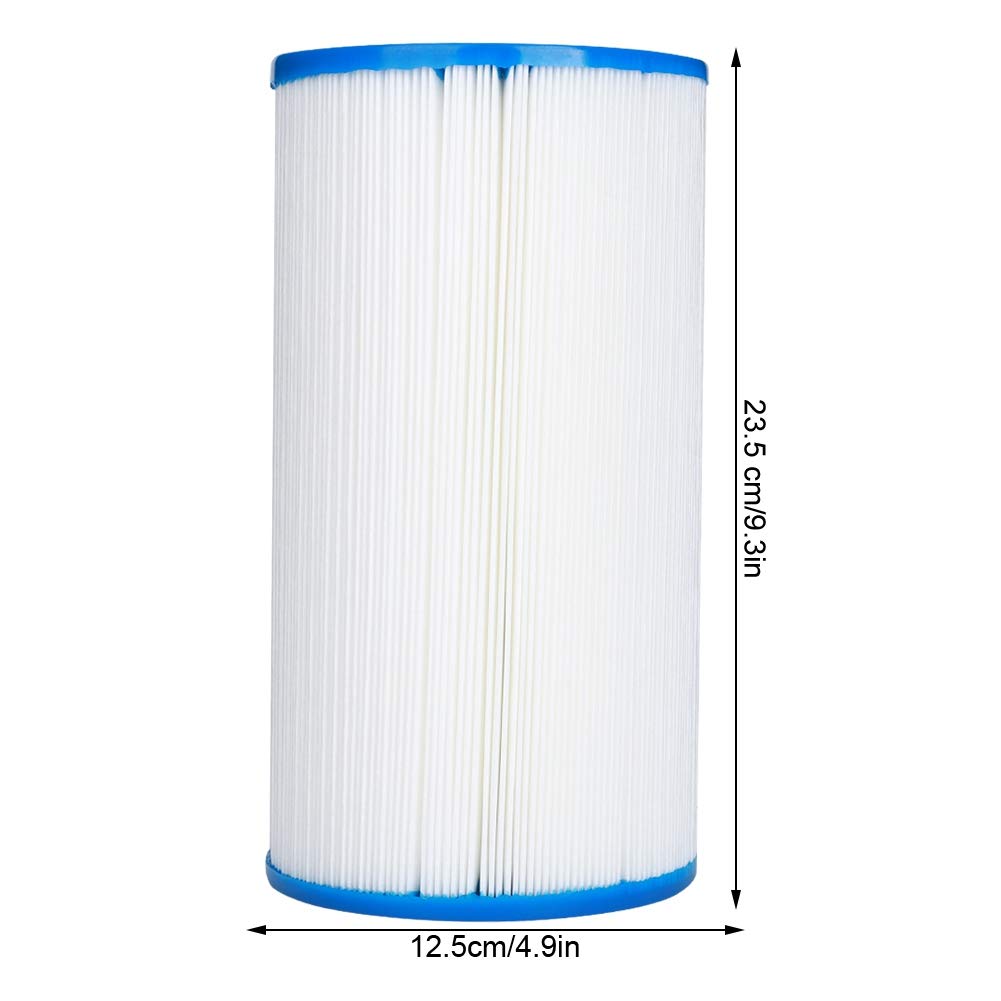 Keenso Cartuchos de filtro para bañera de hidromasaje LXB32, accesorios de piscina, cartucho de filtro, pieza de repuesto para suministros de natación