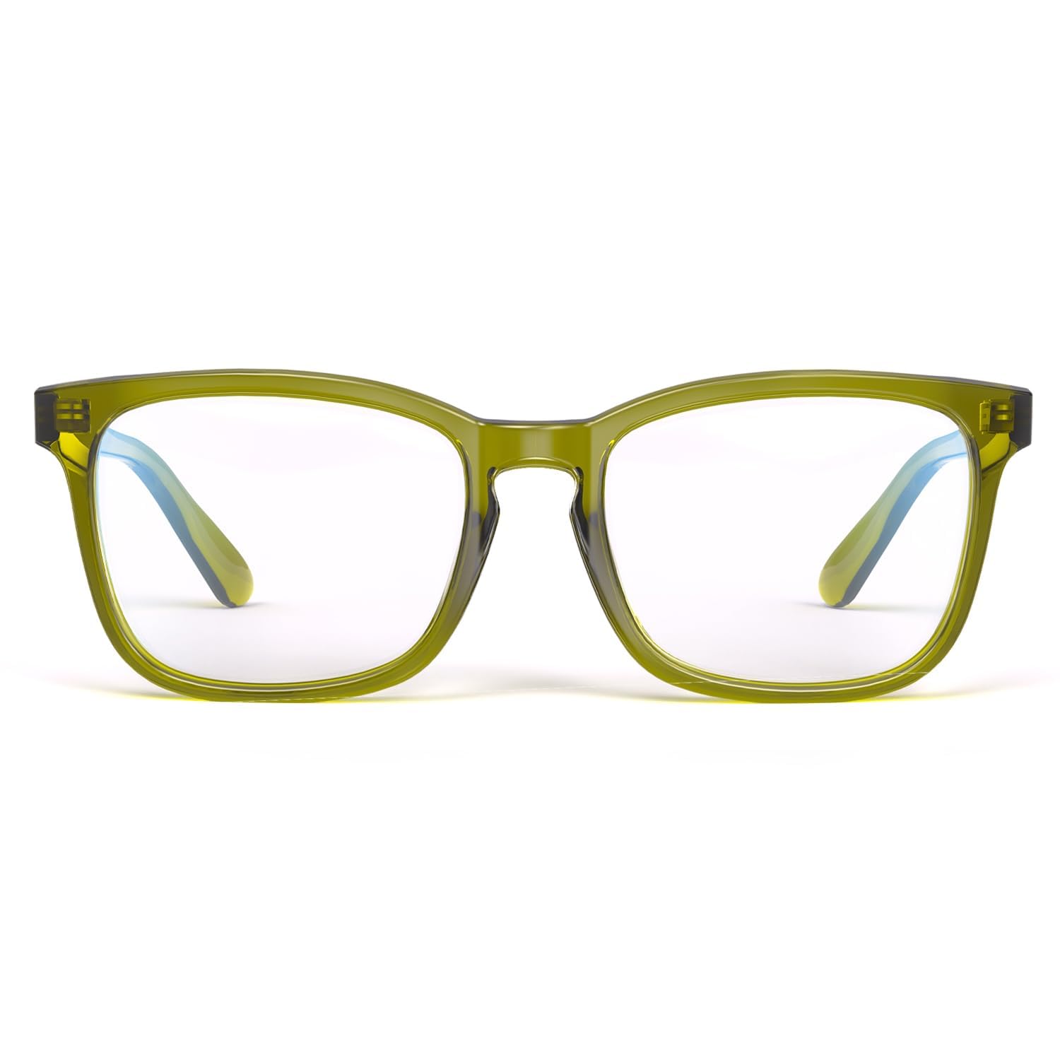VISOONE Montana - Gafas cuadradas con bloqueo de luz azul antirreflejos para computadora para juegos de mujeres y hombres