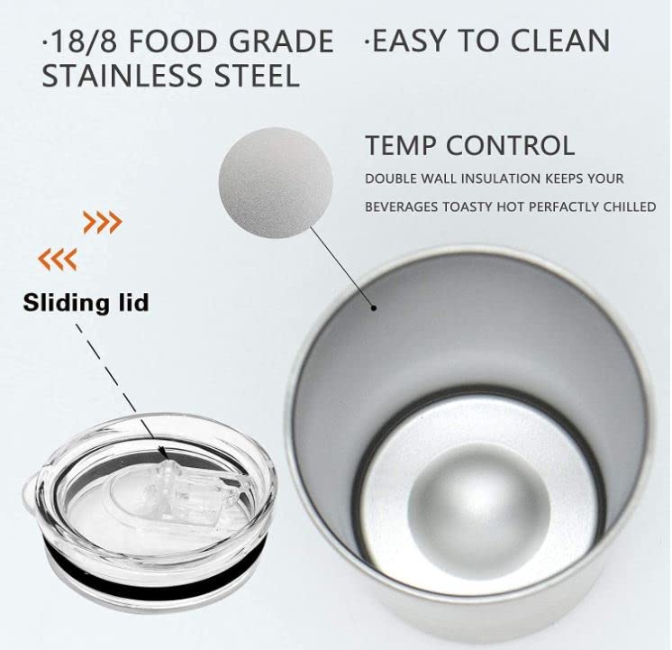 Miniatura 3 de Bebida energética sin azúcar (Red Bull) Vaso recto calientefrío de 20 onzas con tapa y pajita