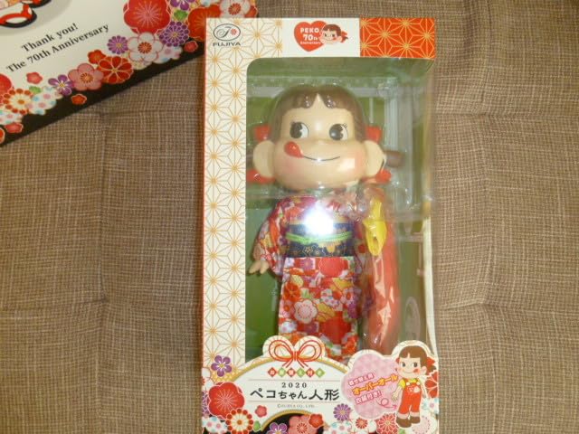 ミルキー70周年記念 セブンイレブン限定 ペコちゃん人形 エコバッグ
