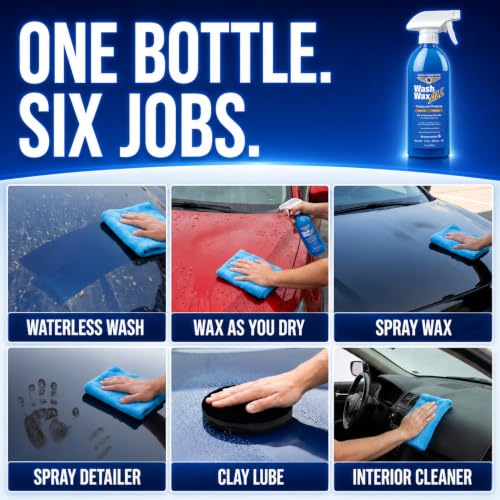 Image of Aero Cosmetics Wash Wax ALL Waterless Car Wash RV Boat Spray Detailer