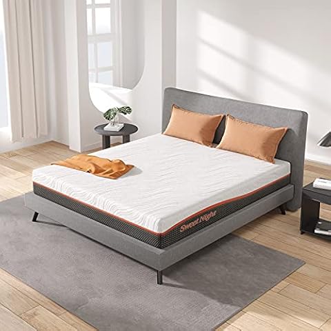 Sweetnight Single Mattress 8 Inch Pocket Sprung Mattress,gel Memory Foam Hybrid Spring,medium Firm Mattress for Healthy & Restful Sleep 90x190x20cm Cover