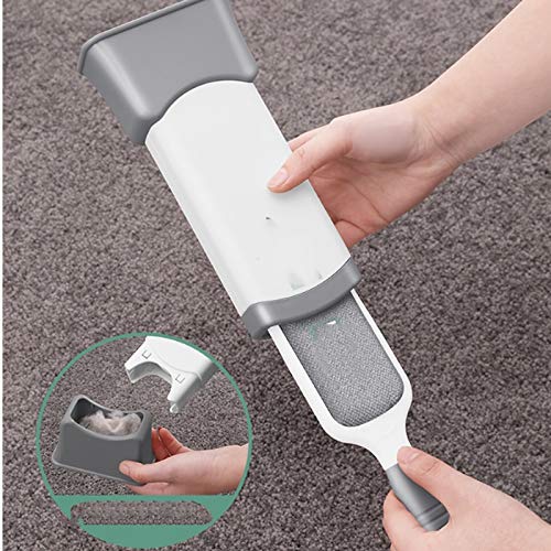 Rouleau collant et brosse électrostatique pour vêtements et lit - 5