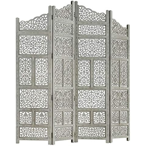 pedkit Hand Carved Folding Room Divider Cover