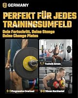 HQ Germany® Fractional Plates 2x 1,5kg [±10g] - Hantelscheiben 50mm – Ansicht 6