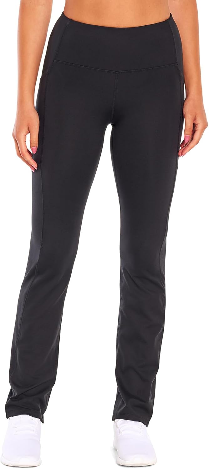 Marika Womens Della High Rise Pocket Bootcut Pant - Image 2