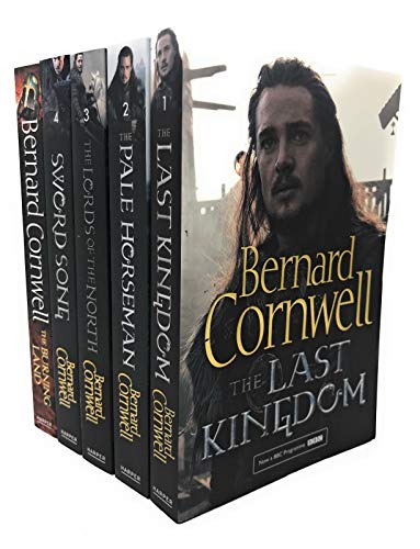 Bernard Cornwell Warrior Chronicles, The Last Kingdom Series 1 Books Set Collection Pack (The Lord of the North, Sword Song, The Last Kingdom, The Burning Land, The Pale Horseman) (Book 1 To 5)