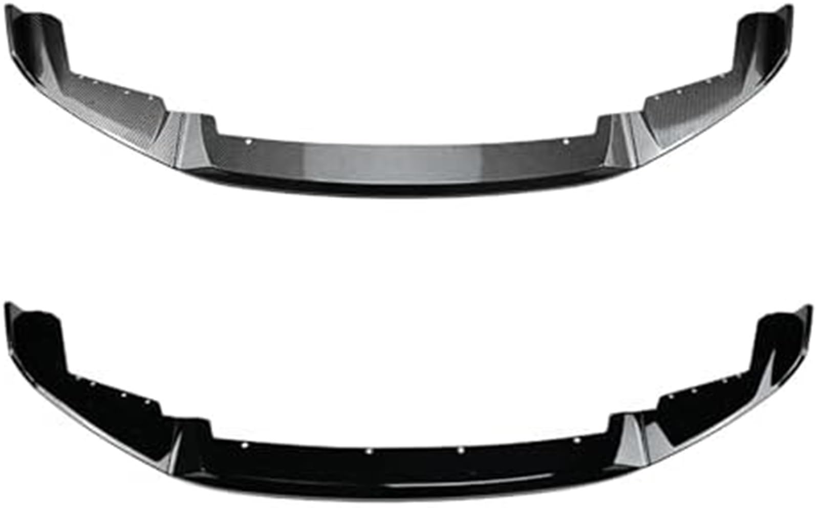 Splitter CS Style Car Front Bumper Spoiler Lip Splitter Trim