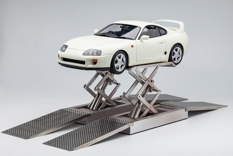 Amazon | 白！LCD 1/18 Toyota ミニカー Supra スープラ A80