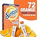 Sunkist Soda Orange Singles To Go Drink Mix, 12 Boxes with 6 Packets Each - 72 Total Servings