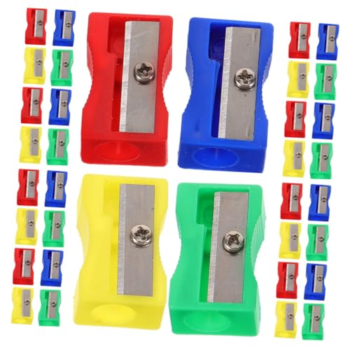 Gadpiparty 50 Piezas Sacapuntas Pequeños Sacapuntas De Mano Sacapuntas De Mano Sacapuntas Manual Sacapuntas Mini Sacapuntas De Metal A Granel