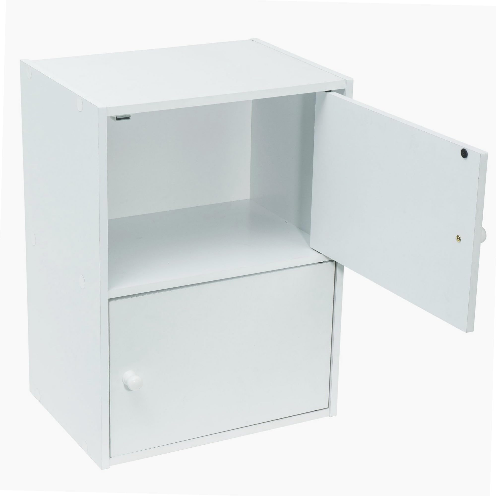 WERKA PRO Mobile Bianco con Porte 2 Porte (54 x 40 x 29 cm)