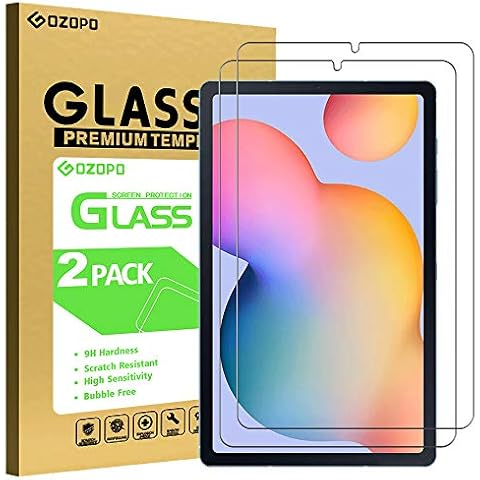 GOZOPO [2-Pack] Screen Protector for Samsung Galaxy Tab S6 Lite 10.4" SM-P610/P615 [2.5D Edge to Edge] Samsung Tab S6 Lite 10.4 Tempered Glass Film [Scratch Resistant ] Cover