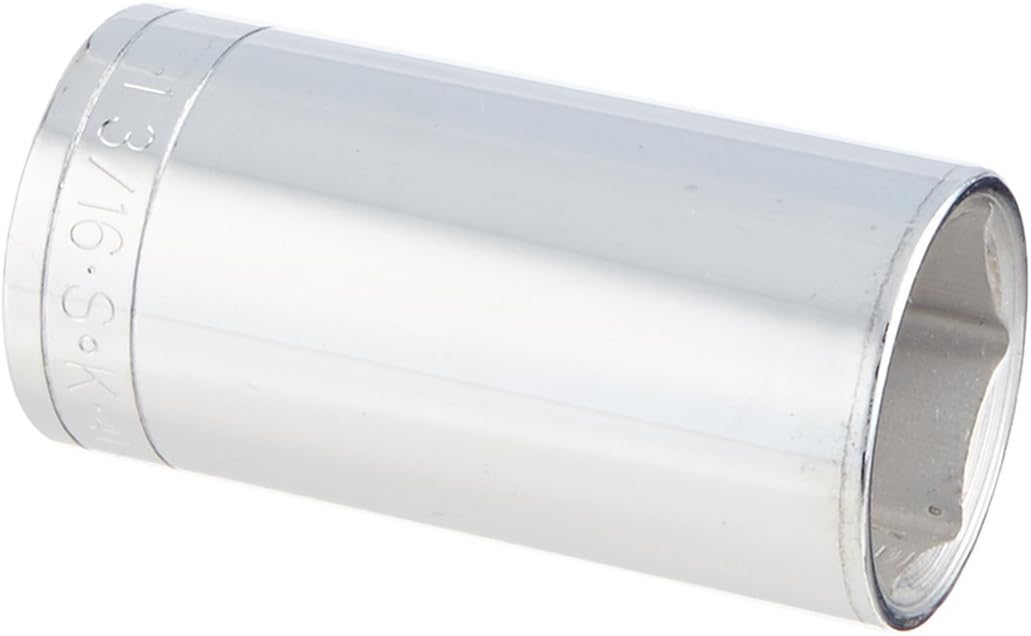 SK Tools USA 1/2" Drive, 1-3/16", 6 Point, Deep Chrome Socket | 41838