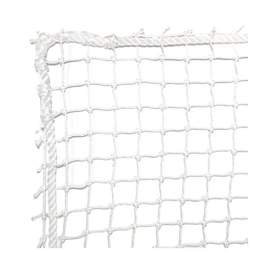Dynamax Sports High Impact Golf Barrier Net, White, 10X10-ft