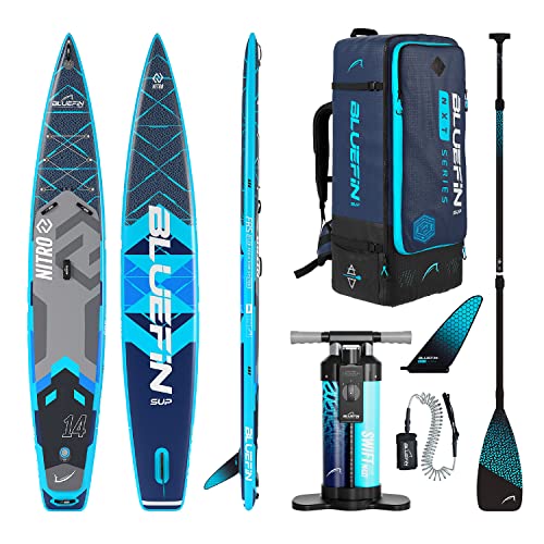 Tabla Hinchable De Paddle Surf Bluefin Nitro 14 Pack Sup Con Remo De Carbono Tabla De Paddle Surf Sup Race Incluye Accesorios Portátil Y Fácil Tabla Hinchable De Paddle Surf Bluefin Nitro 14 Pack Sup Con Remo De Carbono Tabla De Paddle Surf Sup Race Incluye Accesorios Portátil Y Fácil