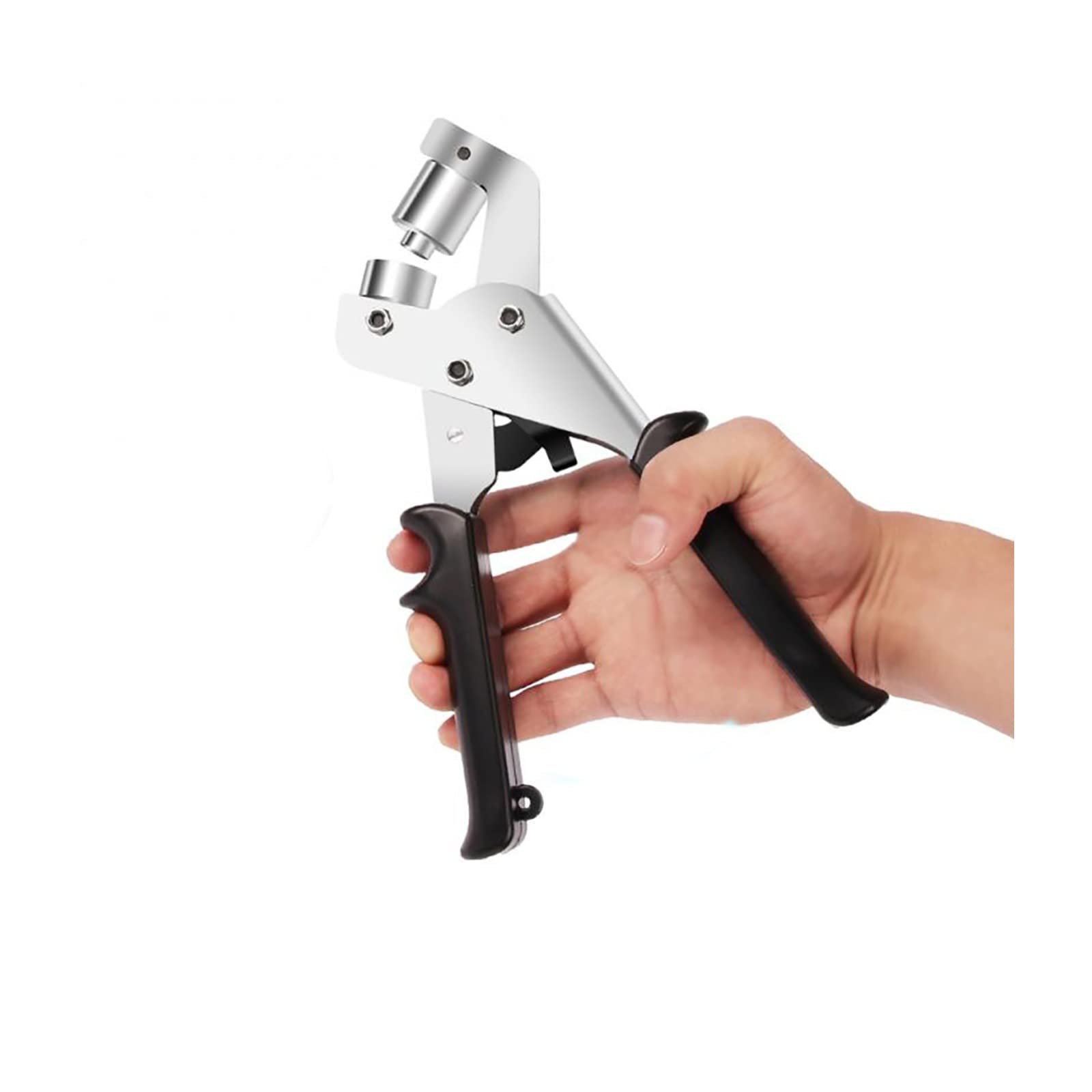 ZXCVBNM Eyelet Hole Punch Pliers with 500 Pcs Grommet Washer 10Mm <br>