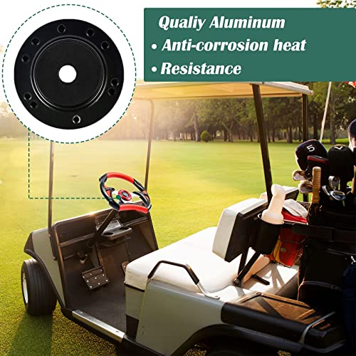 Roykaw Golf Cart Steering Wheel Or Hub Adapter For Ezgo Club Car Yamaha (For Club Car Precedent Black) #TOP2