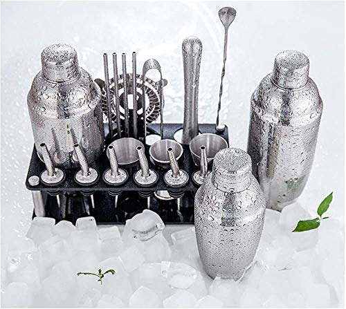 Kit Bartender 19 Piezas con Coctelera Boston Acero miniatura 2