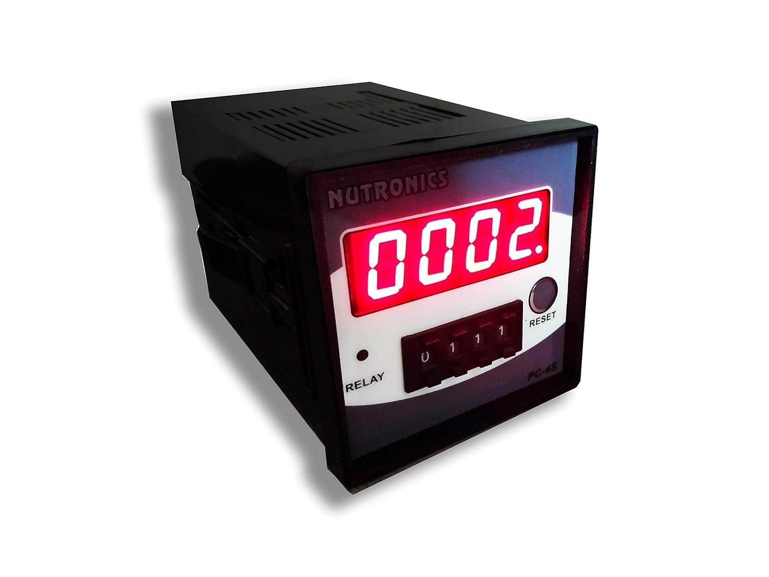 See full amazon price history chart for Nutronics Digital 4 Digit Counter Meter Model: PC-4M, Size: 72mmX72mm, Supply: 230VAC, Input: Proximity Sensor/Limit Switch, Output: 1 Relay, Range : 9999counts Nutronics Digital 4 Digit Counter Meter Model: PC-4M, Size: 72mmX72mm, Supply: 230VAC, Input: Proximity Sensor/Limit Switch, Output: 1 Relay, Range : 9999counts (B07NGT7B7B) Amazon Price History, Amazon Price Tracker
