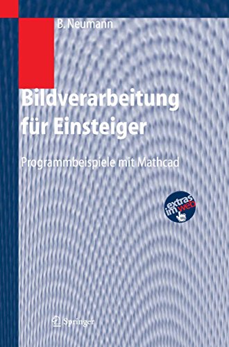Bildverarbeitung für Einsteiger: Programmbeispiele mit Mathcad