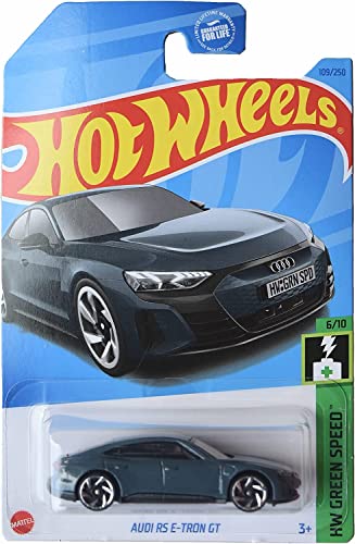 Hot Wheels Audi RS E Tron GT HW Green Speed miniatura 1