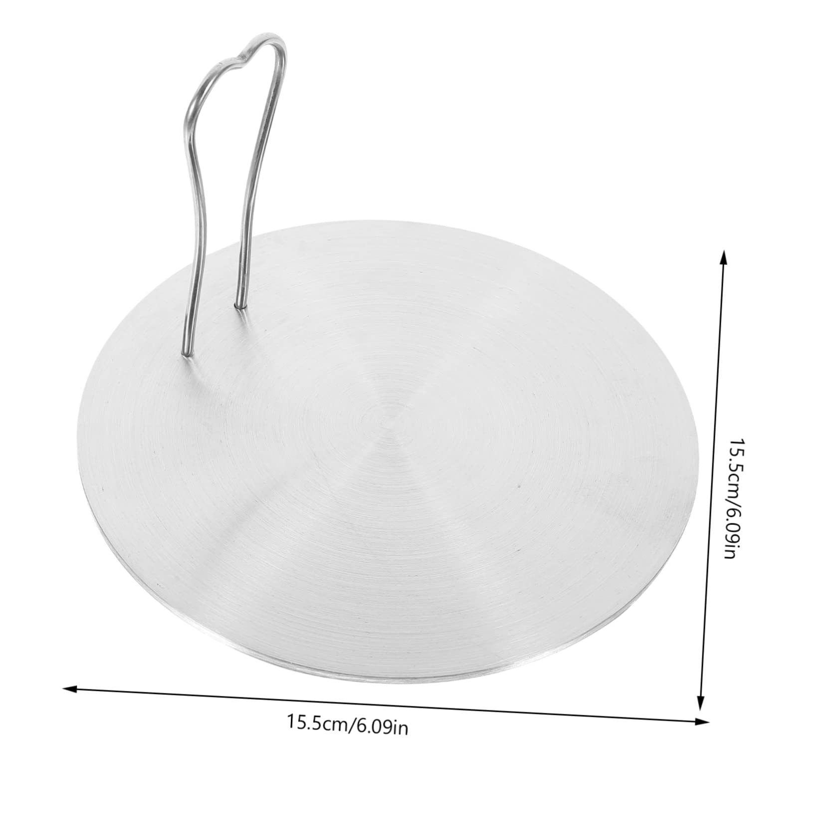 MOLUCKFU Duction Cooktop Heat Transfer Plate Metal Induction Plate for Distributi