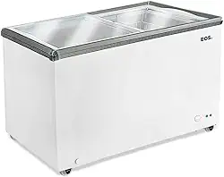 Freezer Expositor Horizontal Eos 247l Dupla Ação Eeh300 220v
