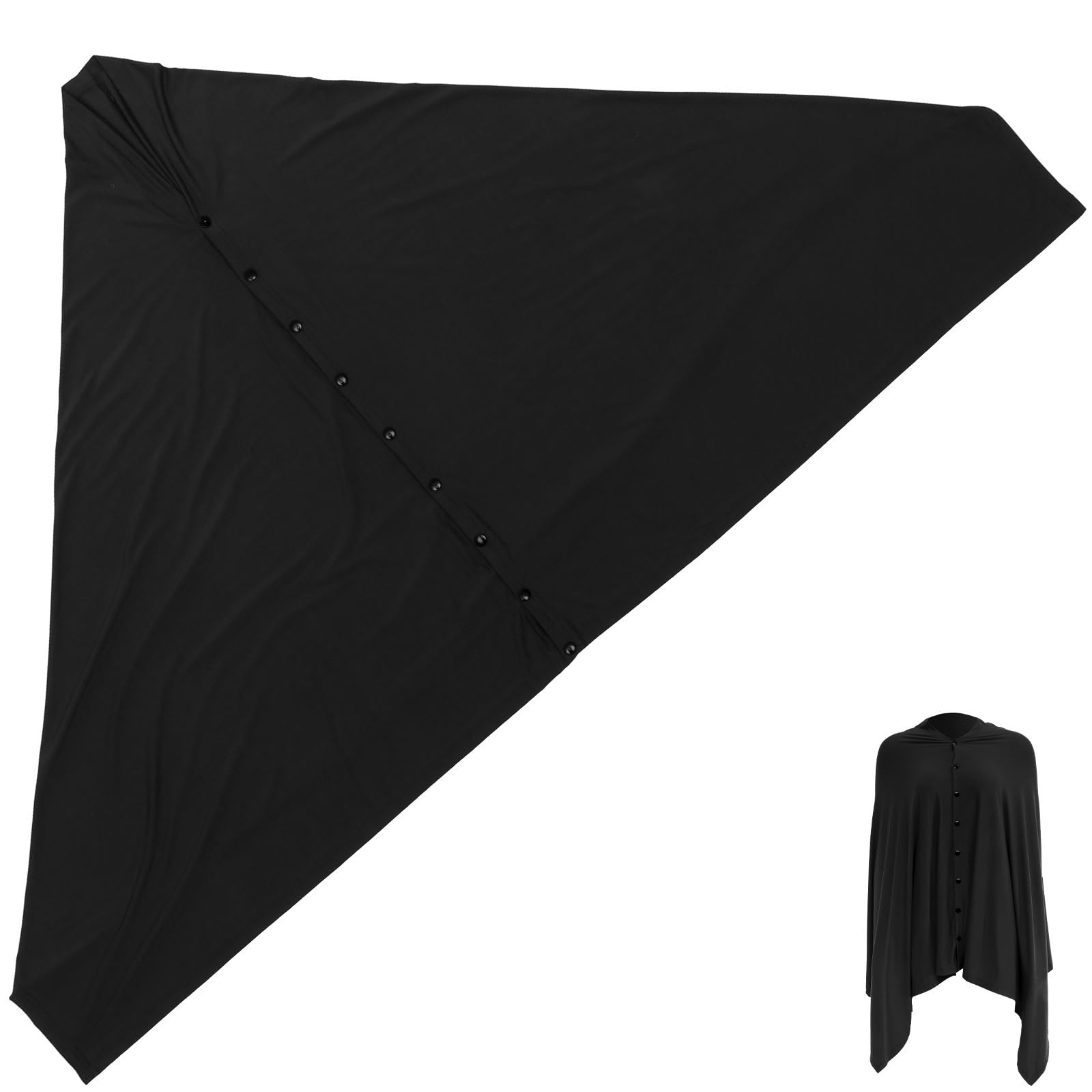 Poncho de Lactancia para Madres, Cubierta de Lactancia Cómoda y Reutilizable de Algodón, Adecuado para Actividades al Aire Libre E Interiores