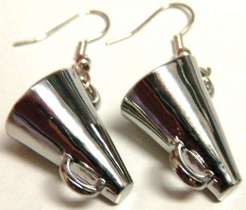 Cheer Megaphone Earrings (Brand New)