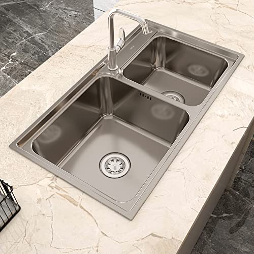 Encuentra reviews de Lavabo doble para cocina Top diez. 3 Imagen adicional
