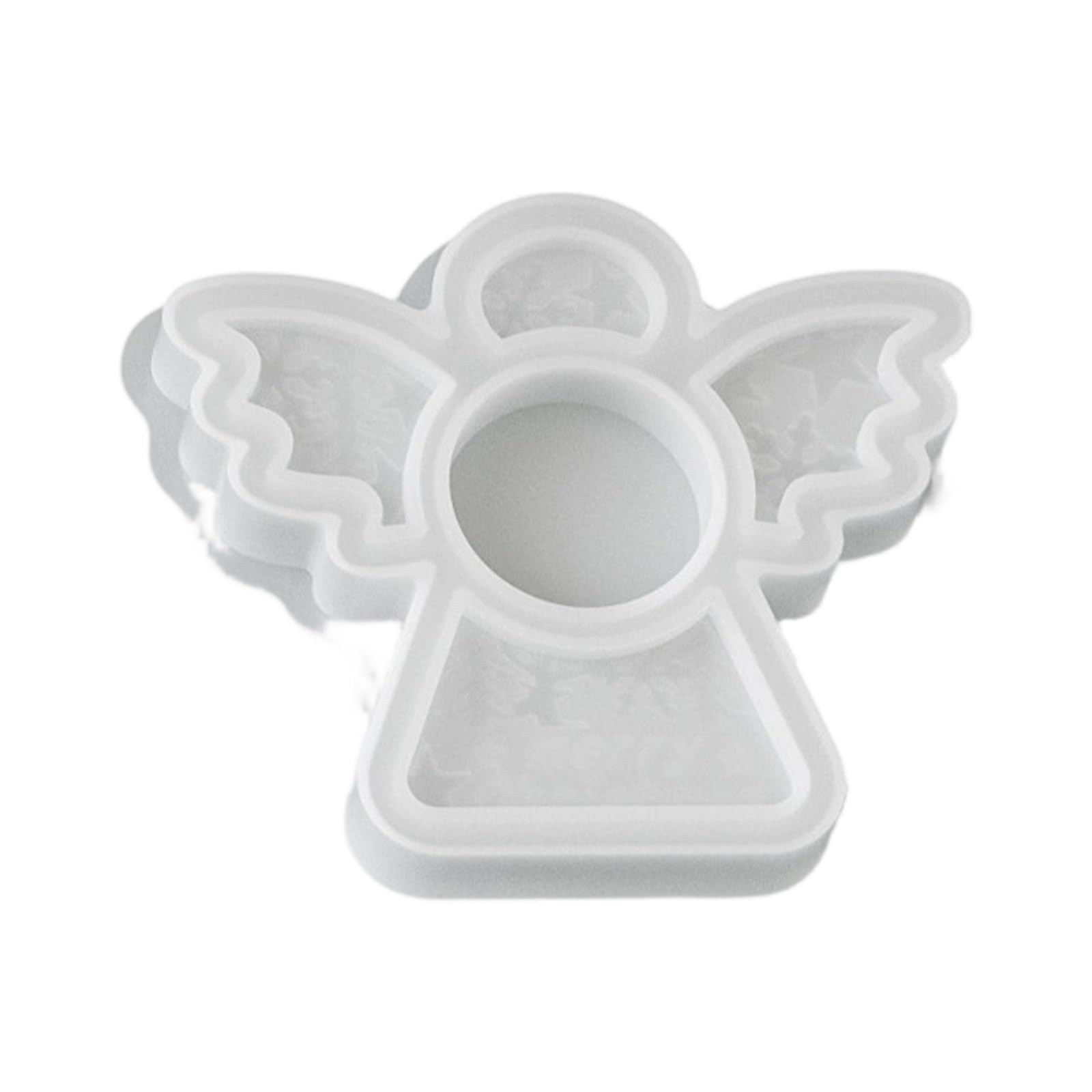 SHINLHUA Christmas Mold for Wax and Projects, Flexible Silicone Mold for Holiday Decor and Home Table Uses Christmas Holiday Wax Silicone Festive Making Winter Home Decor