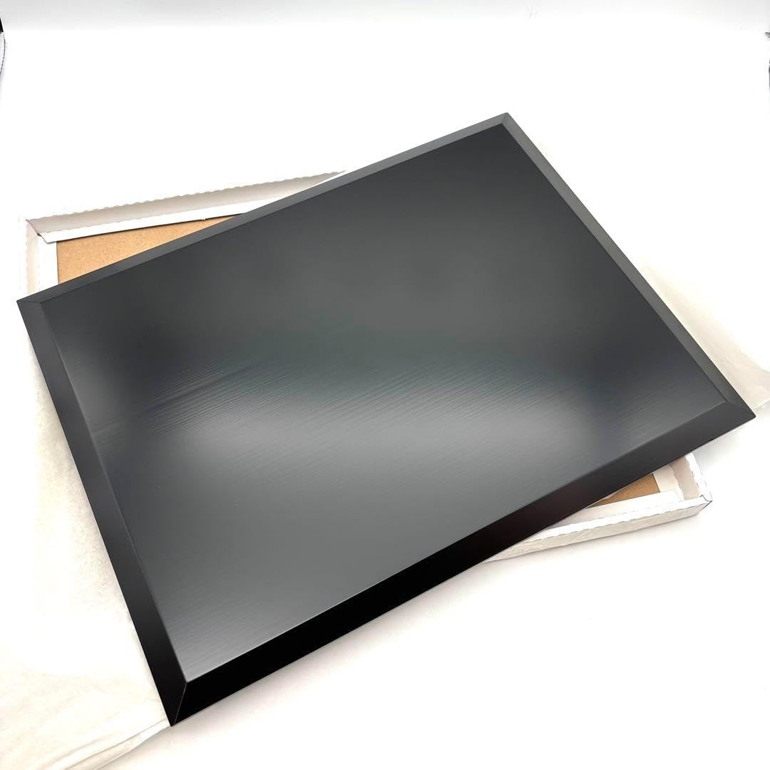 秋田杉 板膳長手 大(黒) 5枚 大館工芸社 未使用 秋田杉 板膳長手大（黒