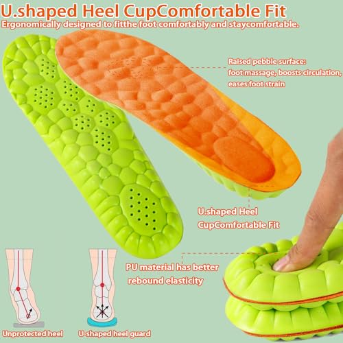Plantillas deportivas amortiguadoras para hombre y mujer miniatura 5