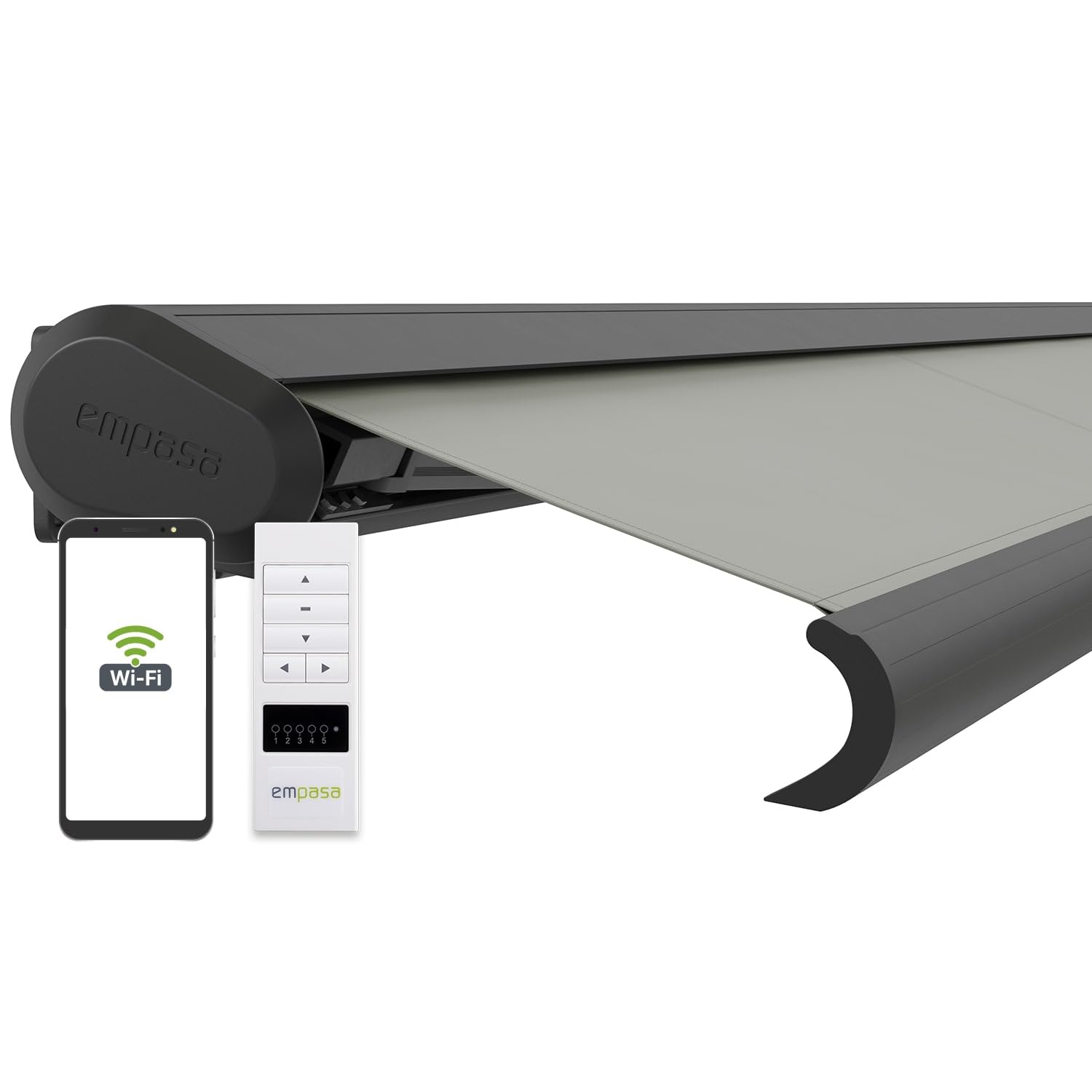 empasa Profi Plus Electric Full Cassette Awning with WiFi Motor