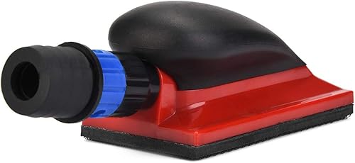 Miniatura 7 de Bloque de lijado Lijadora de mano 4.921 x 2.756 in Bloque de lijado al vacío de polvo Extracción de polvo de mano Lijado Molienda Bloque de esponja