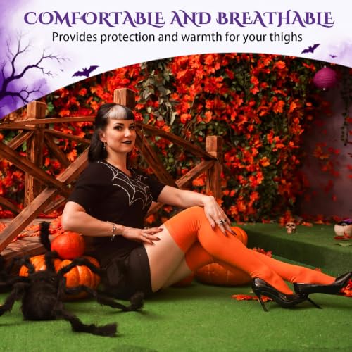 Image of 3 Pair Plus Size Thigh High Sock for Women