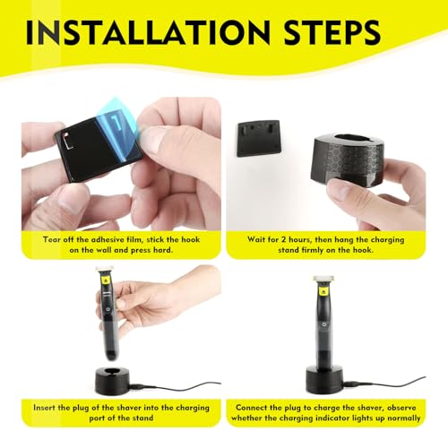 Image of Razor Stand Charging Charger Base Holder for OneBlade 2520 /2530 /2620 /2630