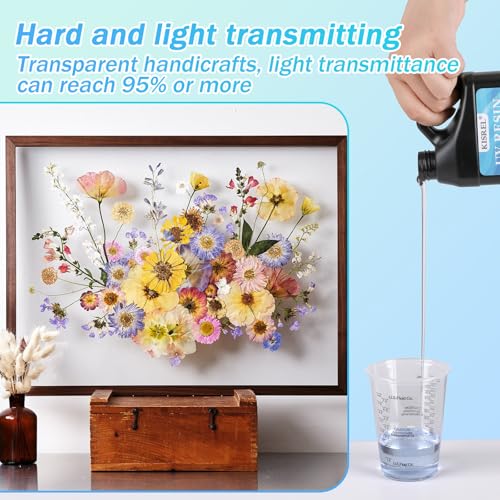 Kisrel UVRESIN002 Uv Resin 500G-Upgraded Uv Resin Kit thumb #3