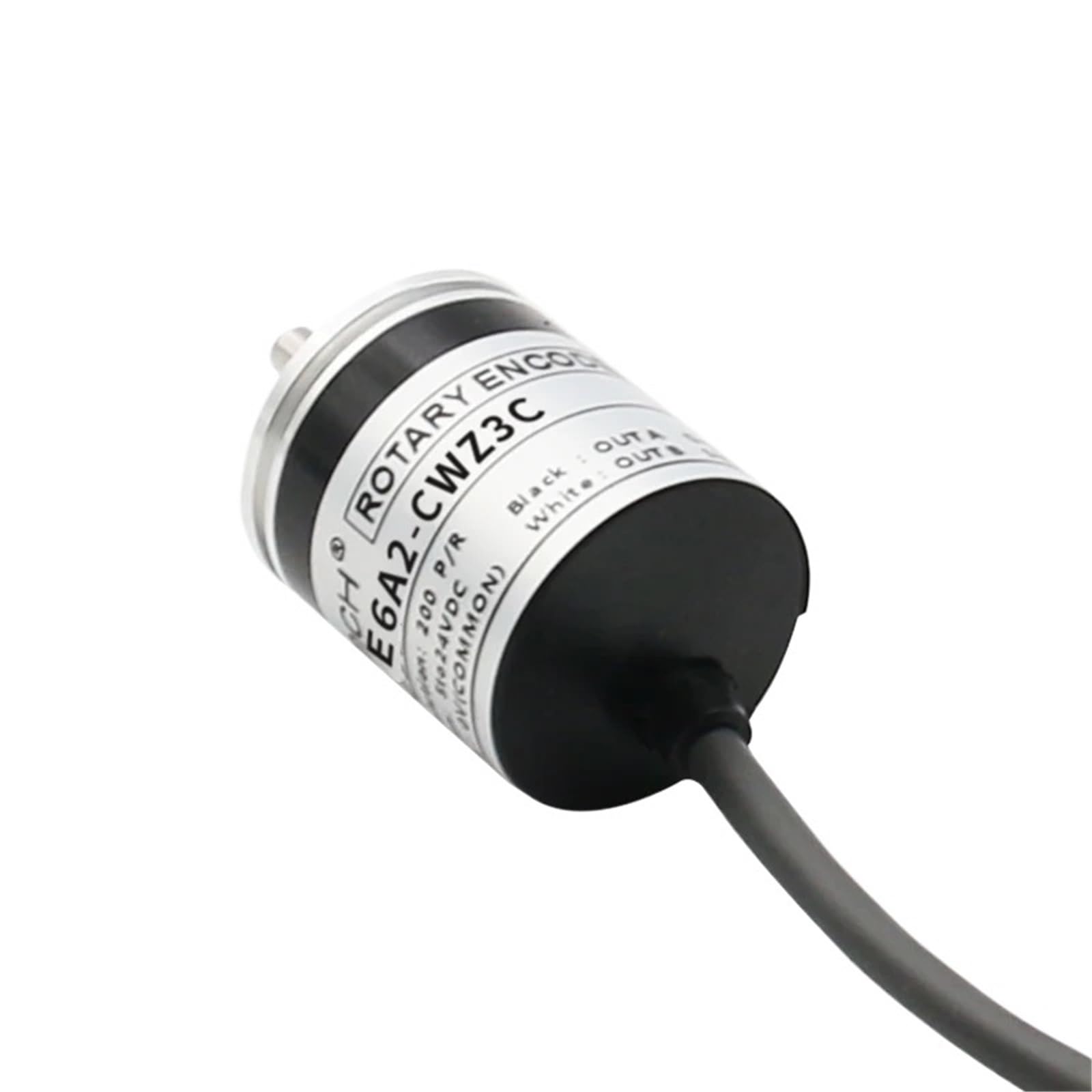 1Pcs E6A2 Encodeur Rotatif E6A2-CS3E CW3E CWZ3E Signal A Signal AB Signal ABZ 100 200 300 360 500 600 1000 1024P/R DC5-24V Ligne 1M(E6A2-CW3E,360PR)