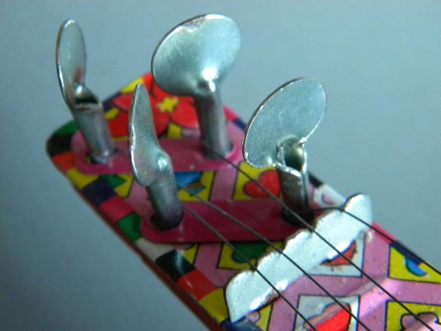 ブリキのギター おもちゃ MADE IN JAPAN ブリキ ギター おもちゃ 昭和レトロ - メルカリ