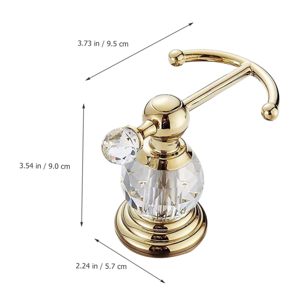 Gancio Appendiabiti senza Bavure in Acciaio Inossidabile Oro Superficie dal Design Contemporaneo Resistente per Ingresso e Cucina