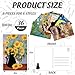 Whaline 36 Pcs Art Print Postcards Famous Painting with Black Cat Post Cards Assortment 6 Designs Greeting Cards for Birthday Baby Shower Party Favors Supplies, 4 x 6 Inch