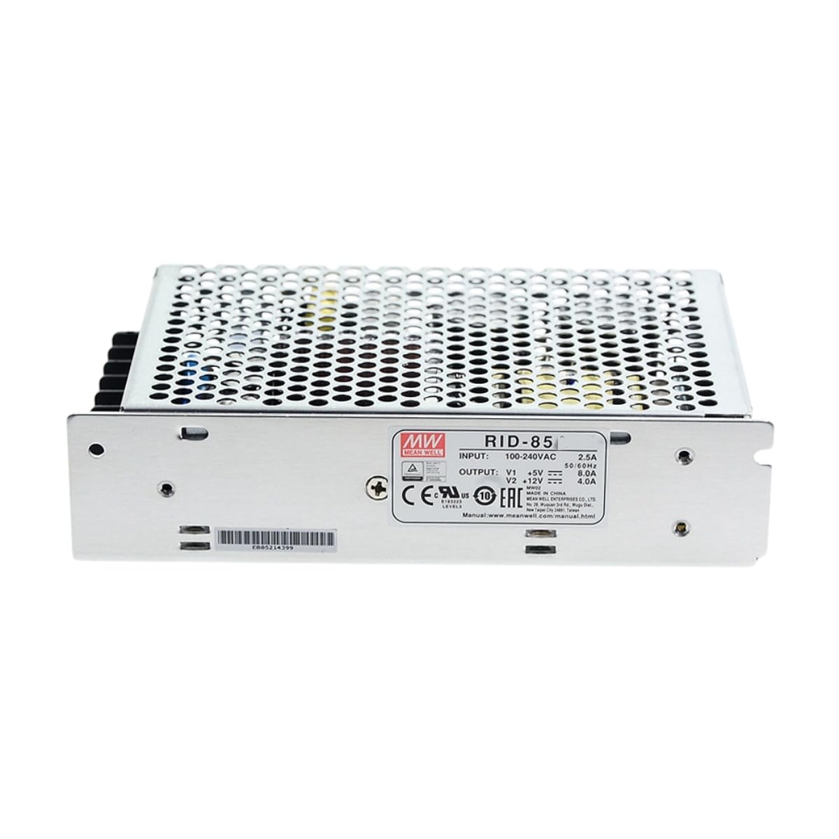 Mean Well RID 85W 5V/12V Switching Power Supply RID-85A AC-DC Dual Output