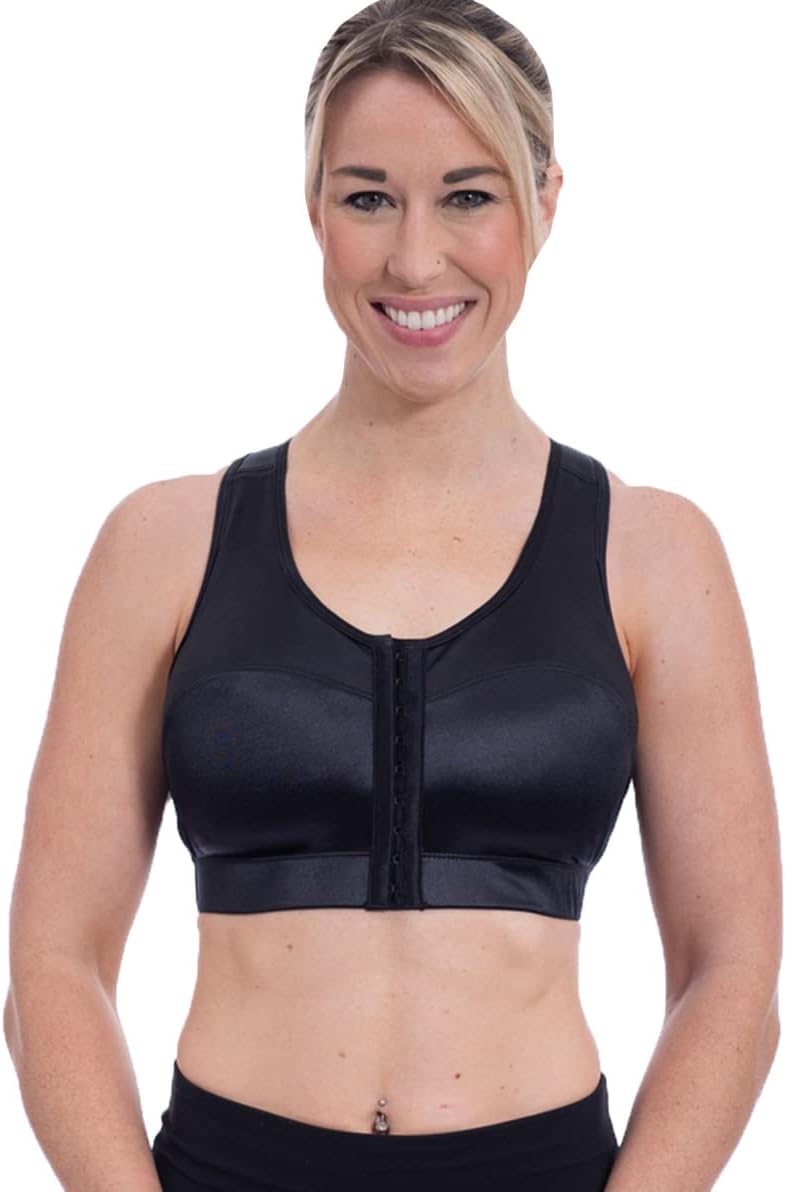 ENELL Women's Full Coverage Racerback Sports Bra (102)