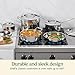 Cuisinart 77-10P1 10-Piece Chef's-Classic-Stainless Collection, Cookware Set