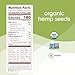 Nutiva Organic Raw Shelled Hemp Seed, 5 Pound, USDA Organic, Non-GMO, Non-BPA, Whole 30 Approved, Vegan, Gluten-Free & Keto, 10g Protein and 12g Omegas per Serving for Salads, Smoothies & More