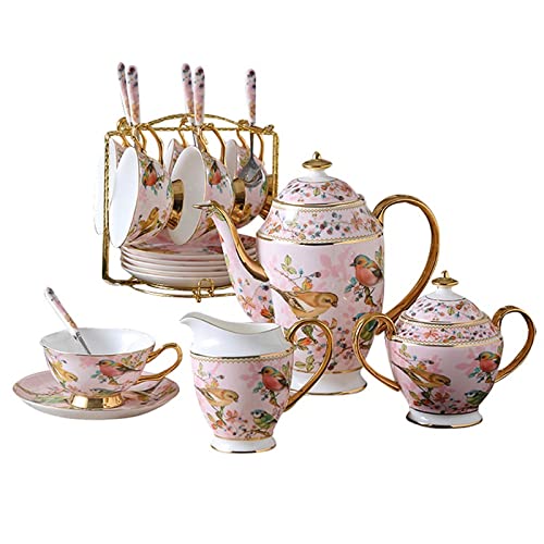 BBCBBZ British Bone China Popołudniowa herbata herbaty, filiżanka i spodek, europejski zestaw kawy ceramiczny, czarna herbata, prezent ślubny