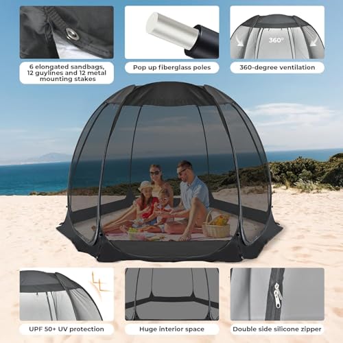 Alvantor 10x10 Pop Up Screen Room