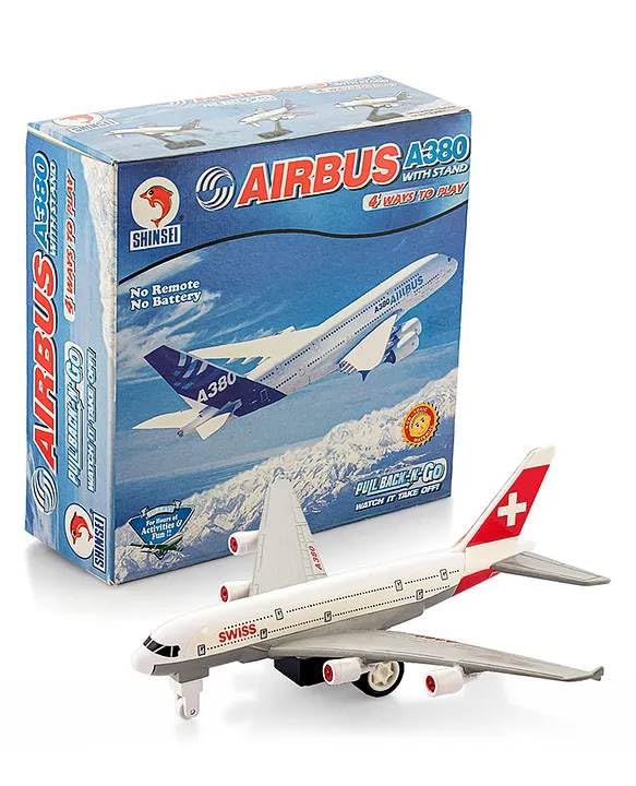 未使用　A380 MODEL AIRPLANE Toy Vibes Airbus A380 Scale Model Aeroplane Toy, Realistic 3D